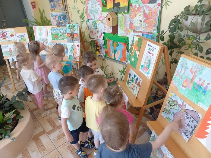 191-выставка плакатов Все на борьбу с пожарами