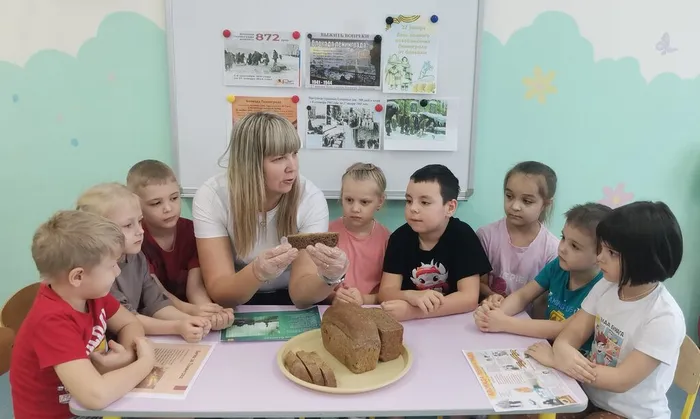 191-подготовительная группа - Хлеб блокадного Ленинграда
