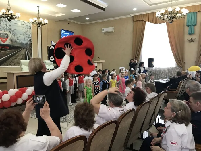Божья коровка и Ромашка