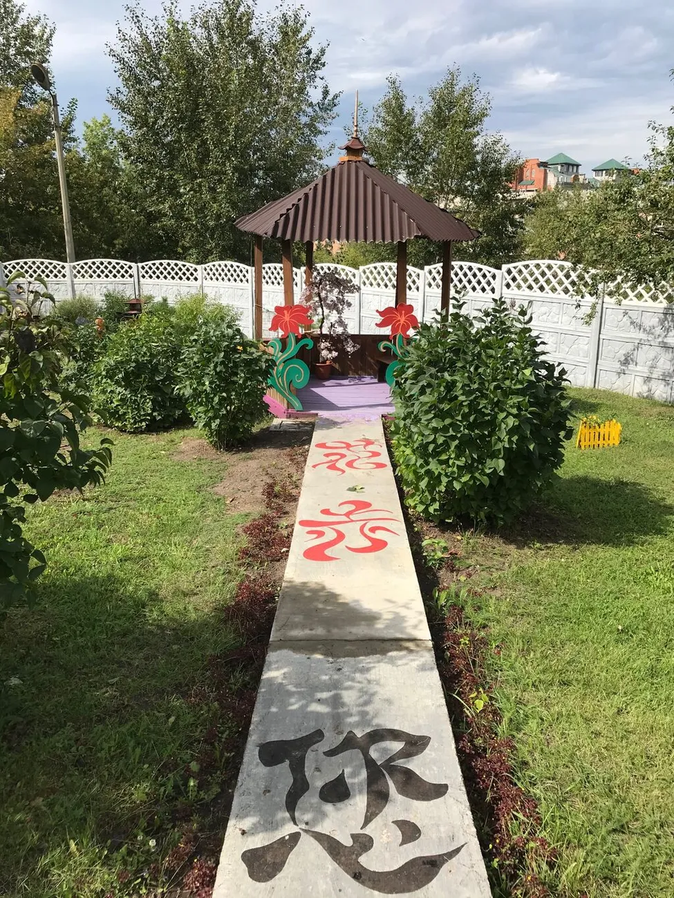 51- Японская беседка