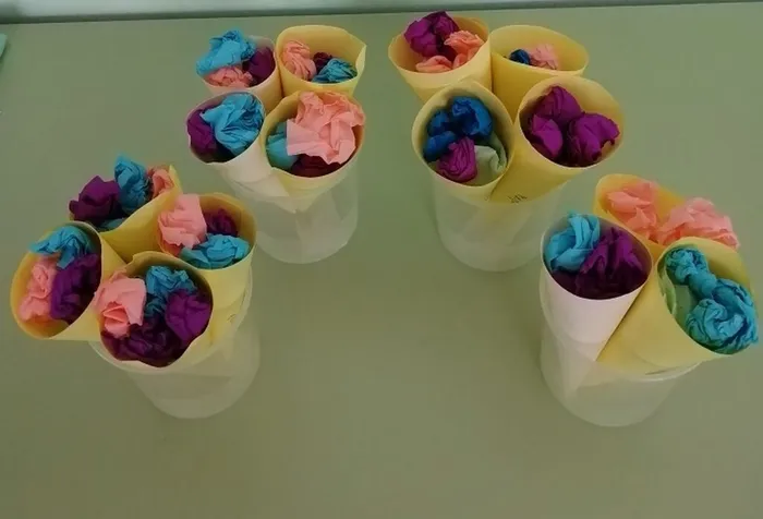 191-Лучики- оригами Мороженое