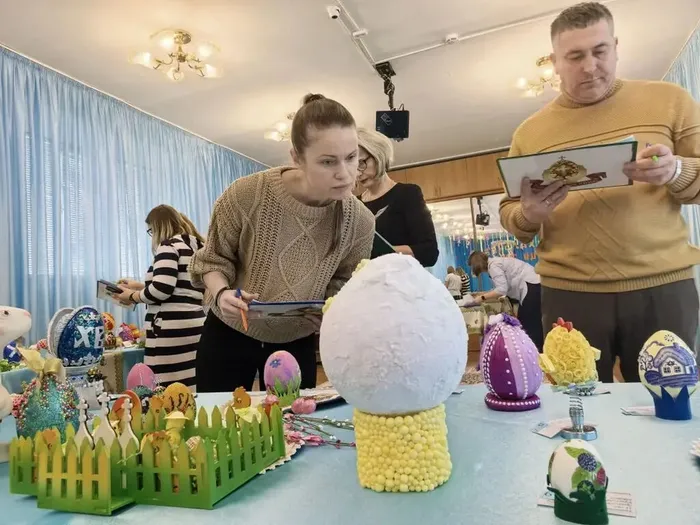 51-работа жюри Пасхальное яйцо